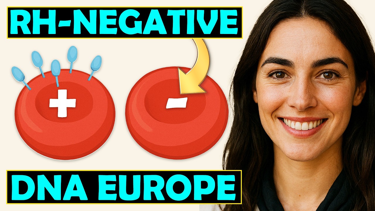 European DNA & the Rare Rh-Negative Blood Type…