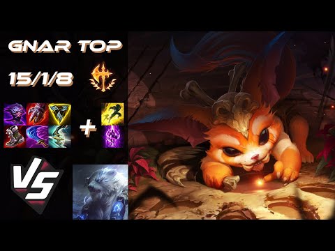 TOP Gnar vs Volibear - NA Master Patch 14.19