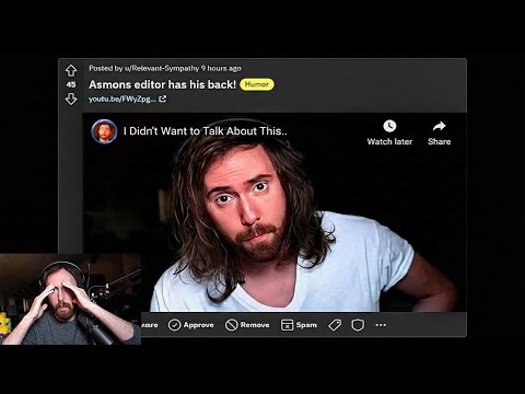 Asmon finds out what his editor posted behind his back