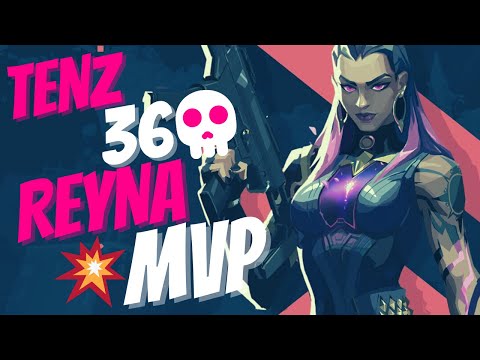 TENZ PLAYS MVP REYNA WITH 6K ECON RATING EXPERIMENT XD | 36 ELIMS - VALORANT