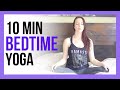 10 min Yoga IN BED - Bedtime Yoga Stretch for SLEEP