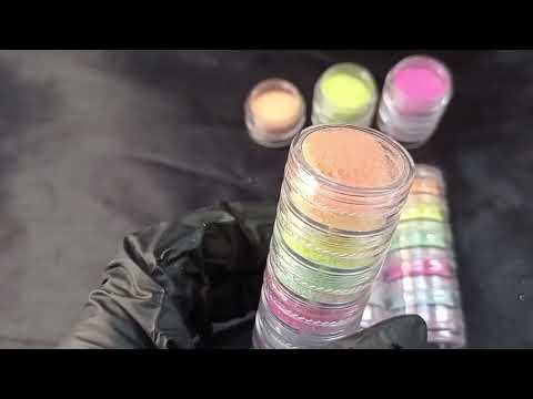 KIT TORRE PÓ AREIA NEON COM 6 UN