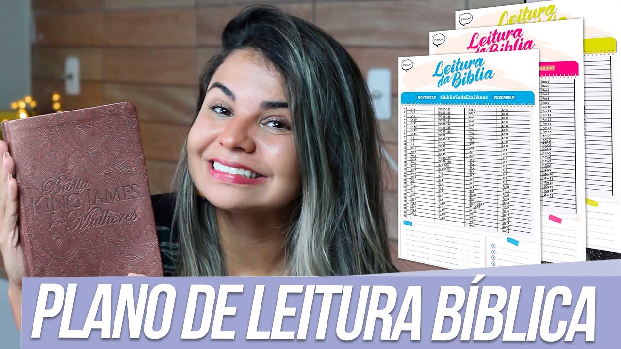 NOVO PLANO DE LEITURA DA BÍBLIA PARA 2021 (Download Grátis!)