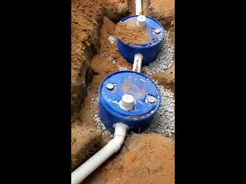 Homemade Septic Tank DYI Septic Tank