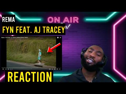 American Reacts to Rema - FYN feat. AJ Tracey