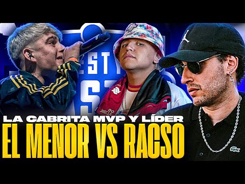 LA CABRITA MVP Y LÍDER 🐐 BLON REACCIONA A EL MENOR VS RACSO EN FMS CHILE 🇨🇱