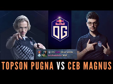 Topson PUGNA vs Ceb MAGNUS | Signature heroes pub