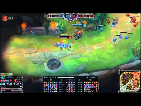 Hecarim Trick: Smite Healing