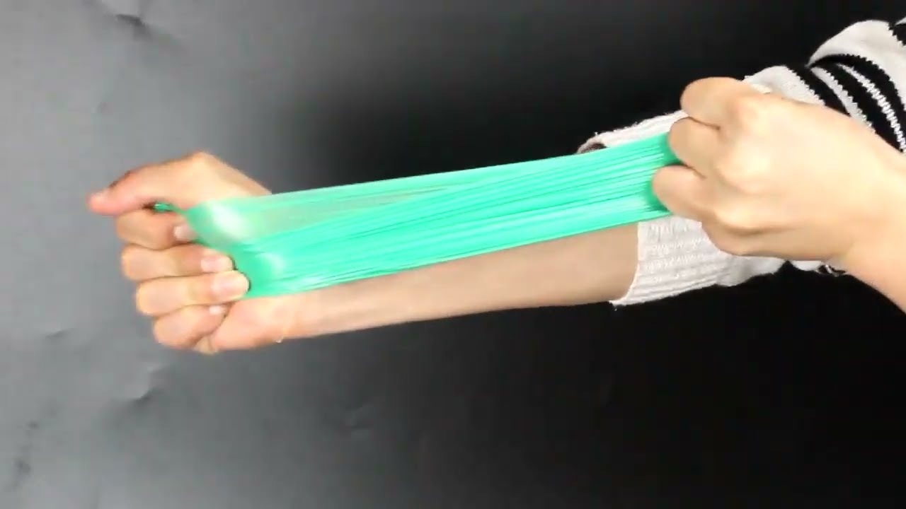 Biodegradable continuous roll garbage bag video