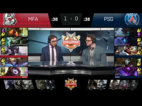 PSG Vs Misfits Academy All Games - EUCS Week 3 Spring 2017 - PSG Vs MFA All Games über MatX