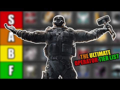 The Ultimate Rainbow Six Siege Operator Tier List