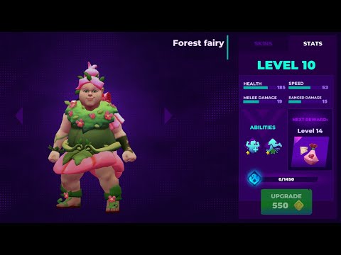 Horror Brawl Season 3 Lis Forest Fairy Gameplay 😍😍😍💜💜💙💙❤🧡💛