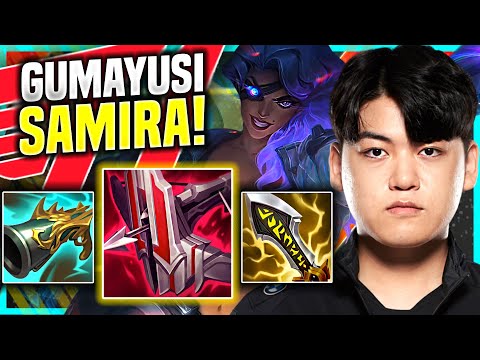 GUMAYUSI DESTROYING WITH SAMIRA! - T1 Gumayusi Plays Samira ADC vs Miss Fortune! | Preseason 11