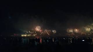 preview picture of video 'New year fire works in Ras al khaima'