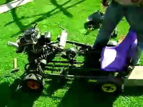 comment construire kart avec moteur tondeuse