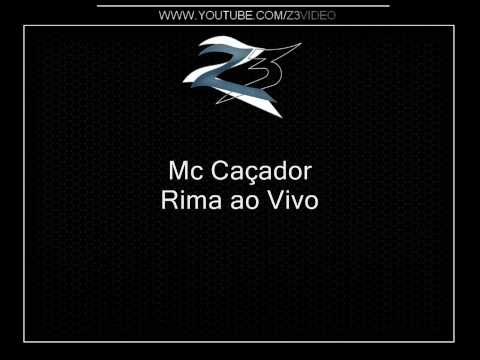 Mc Caçador - Rima ao Vivo { Dj Junior do Guara }