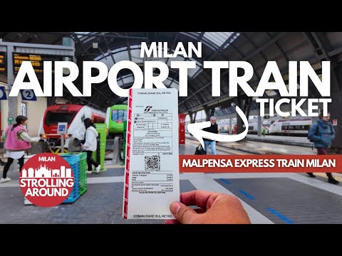 MALPENSA EXPRESS from Milan Centrale Station to Airport: HOW TO GUIDE 