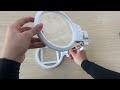 Table Magnifying glass with LED light size 15x19x25 cm