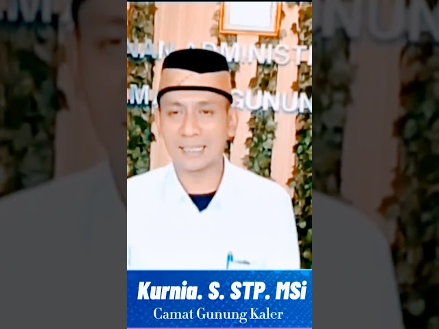 Camat Gunung Kaler Kurnia, Akan Tingkatkan Pelayanan Masyarakat Membuat Administrasi Kependudukan 