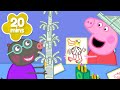 Crazy CRAFTING Newspaper MOUNTAIN ️ Peppa Pig Full Episodes 20 Minutes
