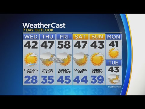 CBS2 12/18 Evening Forecast at 6:00 p.m.