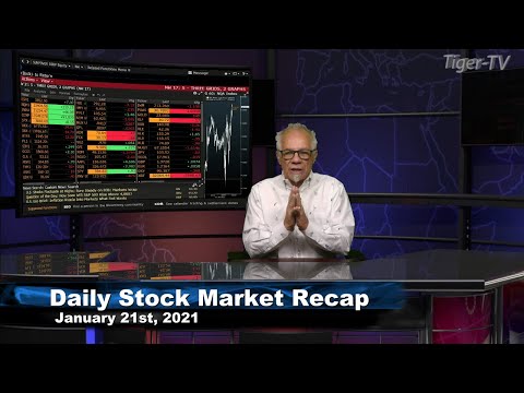 January 21st, Daily Stock Market Recap with Tom O'Brien - 2021