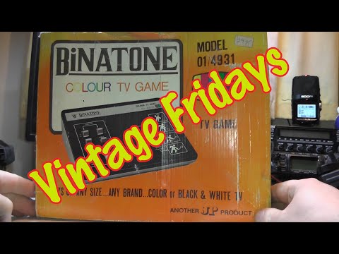 Vintage Fridays Binatone tv game