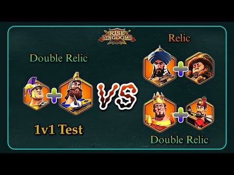 Martel/Pyrrhus VS Saladin/Khan and El Cid/YSG - Rise of Kingdoms