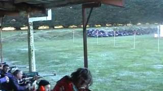 preview picture of video 'Small bore shooting :Target Rifle Victoria: State Dual Range Championships of Victoria June 2009'