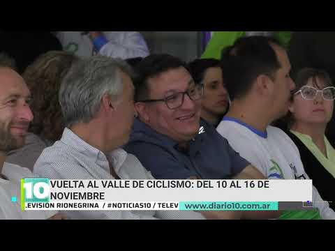 Allen: lanzaron la Vuelta al Valle de ciclismo del 10 al 16 de noviembre