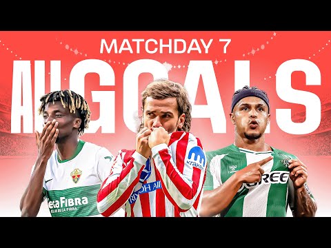 TODOS LOS GOLES de la JORNADA 7 LALIGA EA SPORTS 2025/26