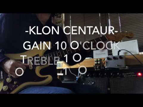 Klon Centaur and VEMURAM Jan Ray/Pedal Demo