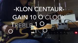 Klon Centaur and VEMURAM Jan Ray/Pedal Demo
