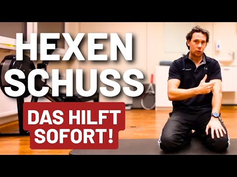 Hexenschuss im unteren Rücken – Diese Übungen helfen sofort bei einem akuten Hexenschuss im Rücken!