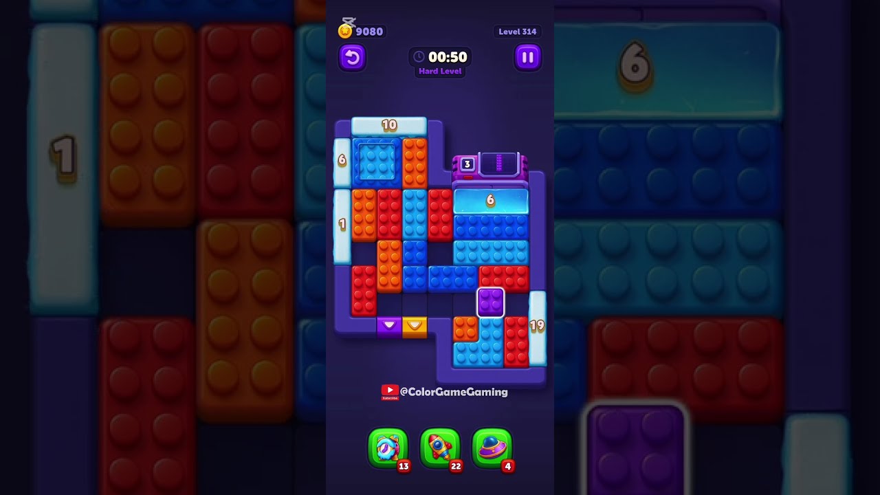 Miniature de Block Out niveau 314