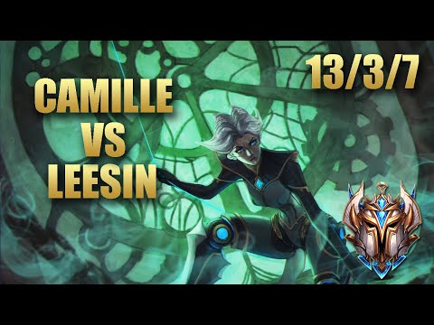SKT T1 Haru Camille Jungle Vs Lee Sin - KR Challenger Match Summary Patch 9.20