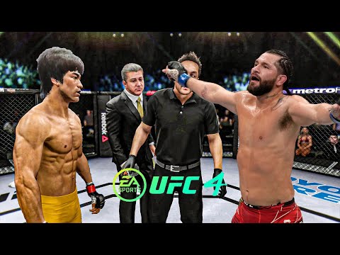 Bruce Lee vs Jorge Masvidal   EA Sports UFC 4   Epic Fight 🔥🐲