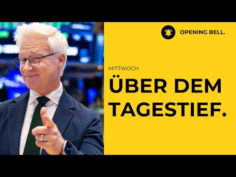Schwacher Start, aber deutlich über Tagestief | Inflation im Rahmen