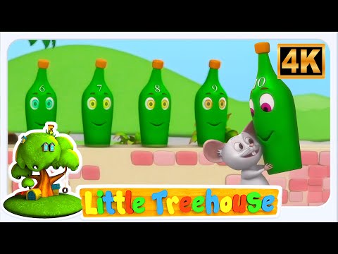 🍾 Diez Botellas Verdes | Little Treehouse | Canciones Infantiles en Español