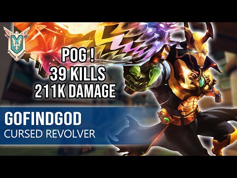 39 Kills 211K Damage GoFindGod Androxus Paladins Competitive (Master) CURSED REVOLVER - Immortal X11