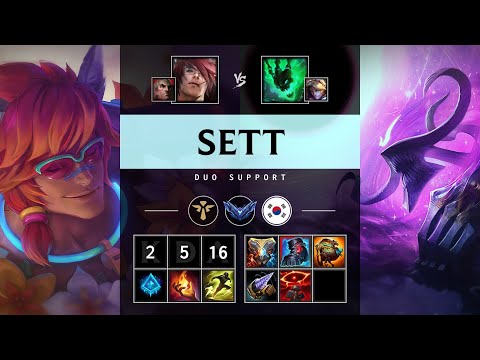 Sett Support vs Thresh - KR Diamond Patch 25.14