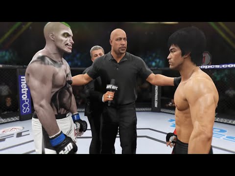 Bruce Lee vs. Lord Pit - EA Sports UFC 2 🐲 - Dragon Fights 🐉