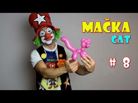 MAČKA od jednog balona - Modeliranje balona #8