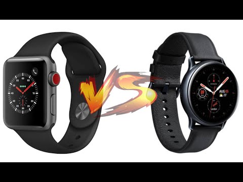 Samsung Galaxy Watch Active 2 Vs Apple Watch Series 3 - Test Comparison