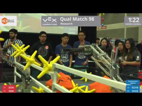 2017 VRC Res Q98 - 323G 550Z vs 5221D 9932E - 29 to 13