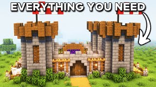 Download lagu Minecraft: Ultimate Survival Castle Tutorial🏰 mp3