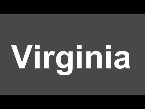 How to Pronounce Virginia | Virginia Pronunciation | How to Say Virginia