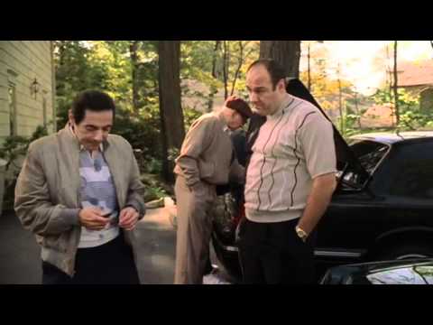 Richie Gives Tony A Jacket - The Sopranos HD
