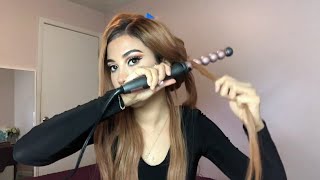 Bubble curling iron! It's so easy to make curls