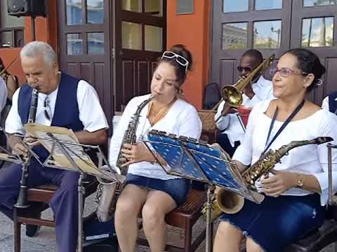 Bandas de concierto de Sancti Spíritus y Yaguajay en celebraciones por el Día de la Cultura Cubana